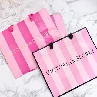 ヴィクトリアズシークレット(Victoria's Secret)の【早い者勝ち】ショップバッグ 3枚(ショップ袋)