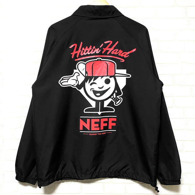 Neff(ネフ)のNEFF ネフ コーチジャケット ビッグプリント リップストップ メンズのジャケット/アウター(ナイロンジャケット)の商品写真