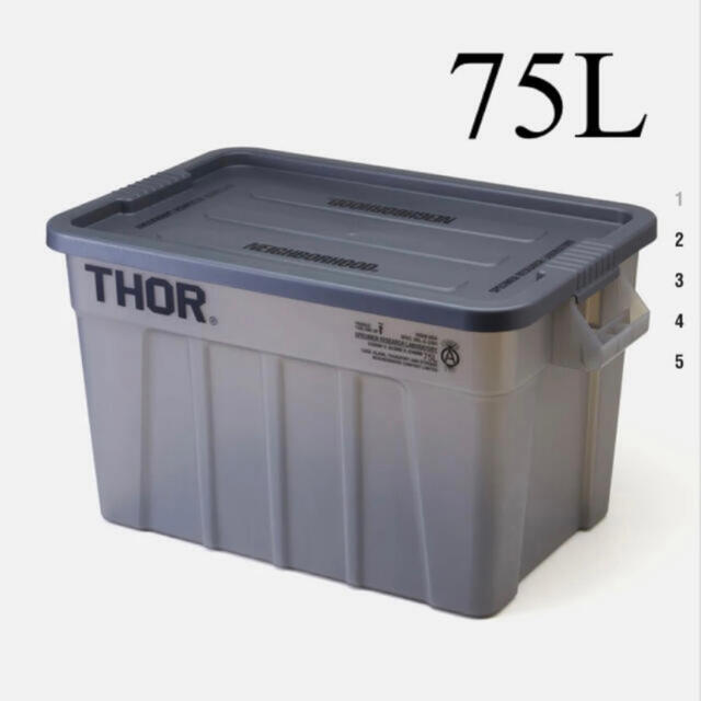 NEIGHBORHOOD(ネイバーフッド)のSRL . THOR 75 / P-TOTES CONTAINER 75L メンズのファッション小物(その他)の商品写真