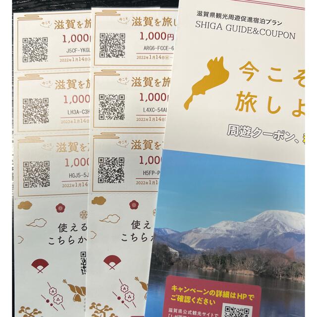 今こそ滋賀を旅しよう！第5弾 周遊クーポン 6000円