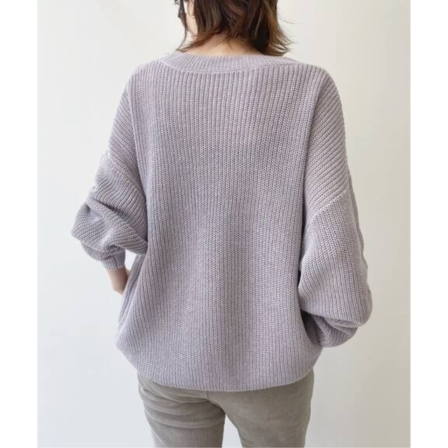 L'Appartement DEUXIEME CLASSE(アパルトモンドゥーズィエムクラス)の■新品、タグ付き■アパルトモン LINEN BOYS KNIT レディースのトップス(ニット/セーター)の商品写真