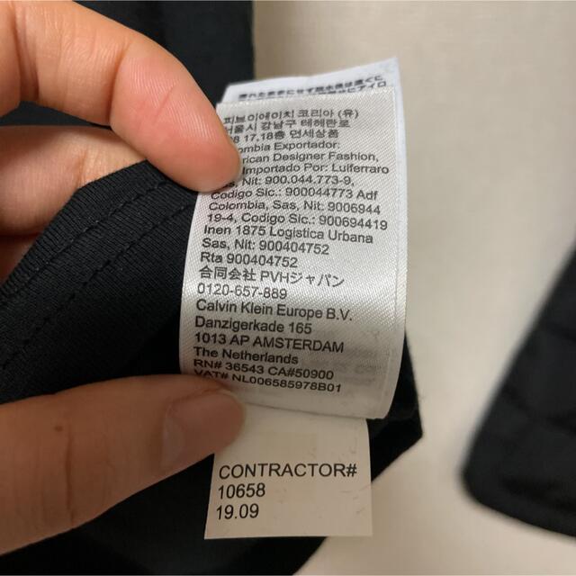 Calvin Klein(カルバンクライン)の美品 CALVIN KLEIN/カルバンクライン Tシャツ M 定価15000円 メンズのトップス(Tシャツ/カットソー(半袖/袖なし))の商品写真