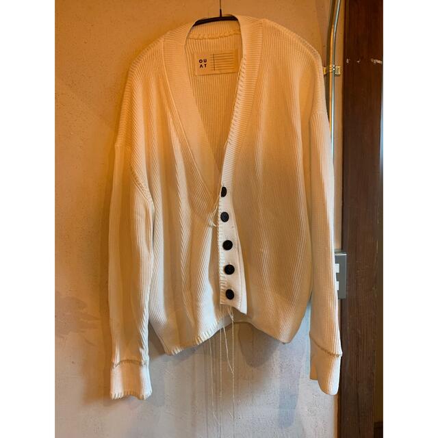OUAT 004 WHITE OFFICE CARDIGAN-