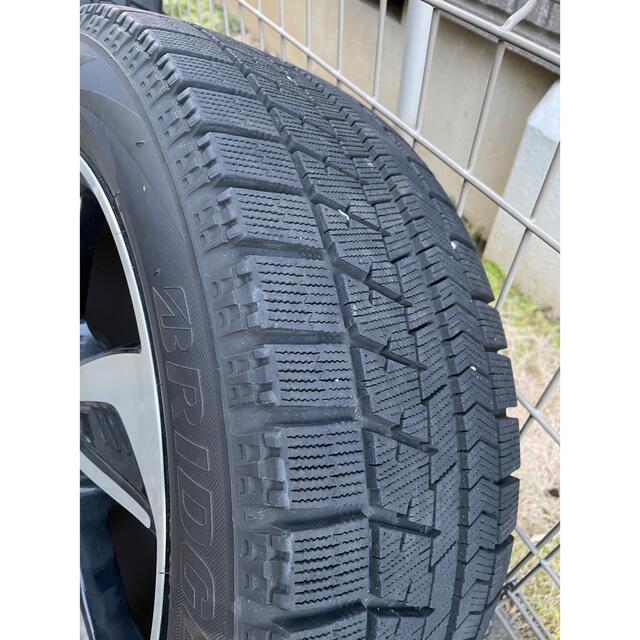 BRIDGESTONE(ブリヂストン)のホンダオデッセイ純正ホイール、スタッドレスタイヤセット215/55R17 自動車/バイクの自動車(タイヤ・ホイールセット)の商品写真