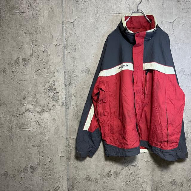 【Columbia】古着 ナイロンジャケット コロンビア 90s BIGサイズ 【Columbia】古着 ナイロンジャケット コロンビア 90s BIGサイズ