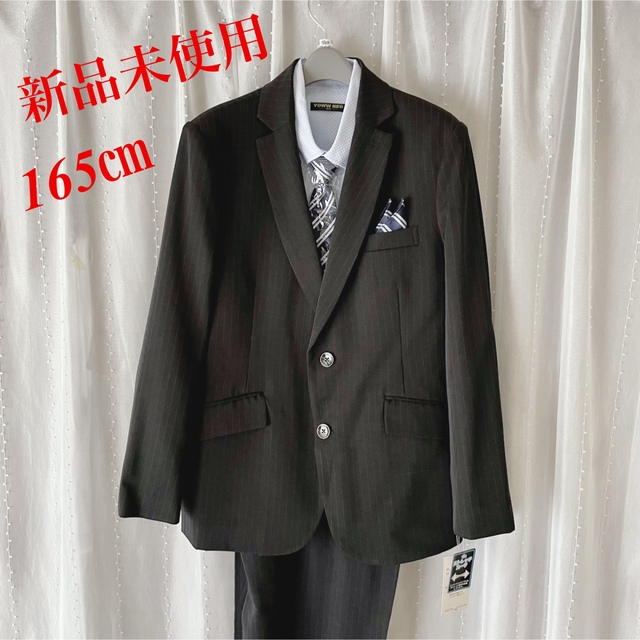 小学生　卒業式　スーツ　男の子 165 新品未使用 V.O.W.W 160  キッズ/ベビー/マタニティのキッズ服男の子用(90cm~)(ドレス/フォーマル)の商品写真