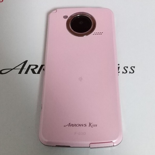 富士通(フジツウ)のFUJITSU F-03D Elegant Pink docomo スマホ/家電/カメラのスマートフォン/携帯電話(スマートフォン本体)の商品写真