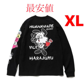 ヒューマンメイド(HUMAN MADE)のhuman made Vick long tee sizeXL 新品未使用(Tシャツ/カットソー(七分/長袖))