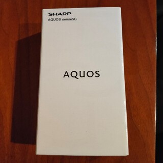 シャープ(SHARP)の最終値下げ 新品未開封 AQUOS sense5G オリーブシルバー(スマートフォン本体)
