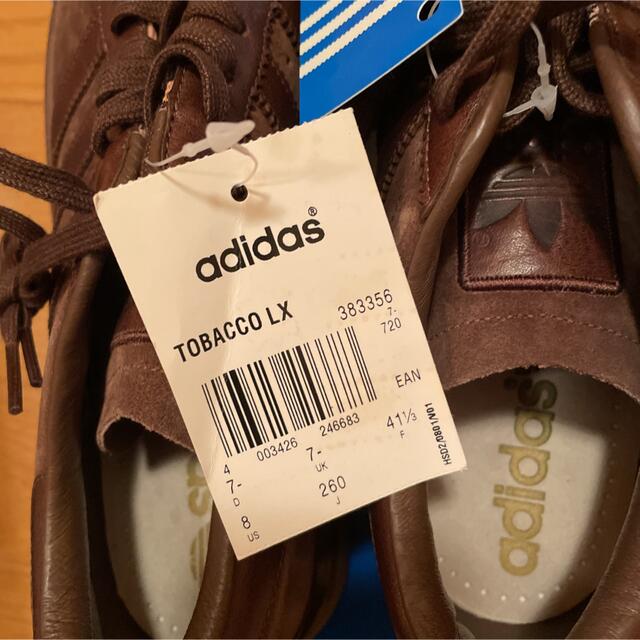 adidas TOBACCO タバコ ブラウン 新品未使用 26.0cm