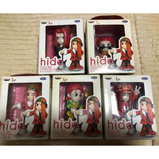 バンプレスト(BANPRESTO)のXJAPAN hide  FIGURE COLLECTION(ミュージシャン)