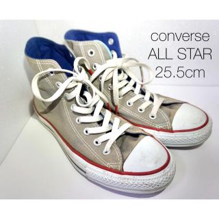 コンバース(CONVERSE)の美品　converse ALL STAR  25.5cm ハイカットマルチカラー(スニーカー)