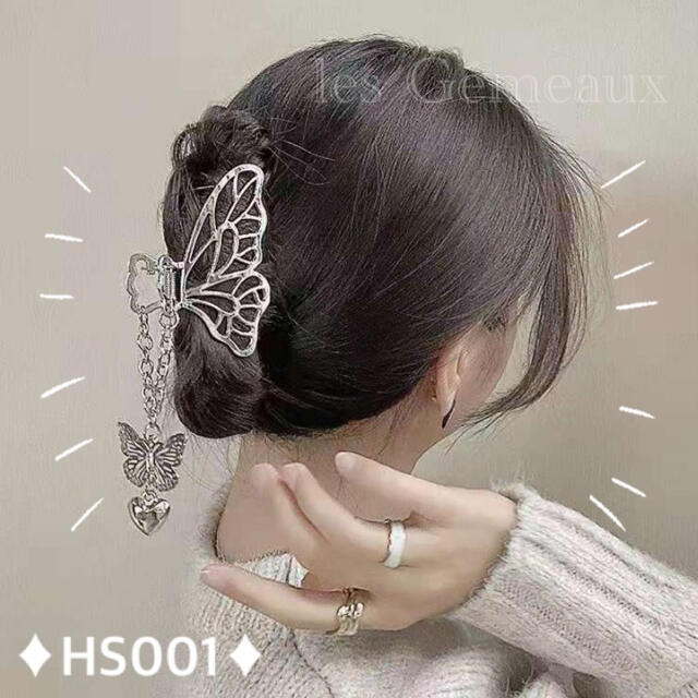 ❤️人気商品❤️蝶々 ヘアクリップ ヘアアクセサリー ゴールド バタフライ