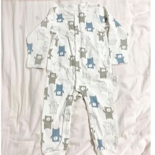 ベビーギャップ(babyGAP)の新品　ベビーギャップ　ロンパース　長袖90(ロンパース)