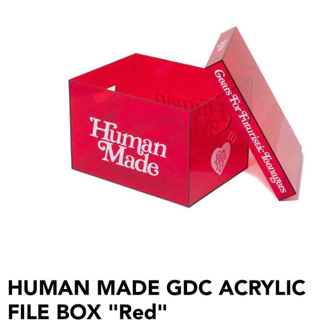 HUMAN MADE(ヒューマンメイド)のHUMAN MADE GDC ACRYLIC FILE BOX 2SET メンズのファッション小物(その他)の商品写真