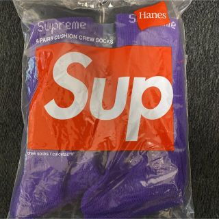 シュプリーム(Supreme)のSupreme×Hanes Crew Socks 新品未使用(ソックス)