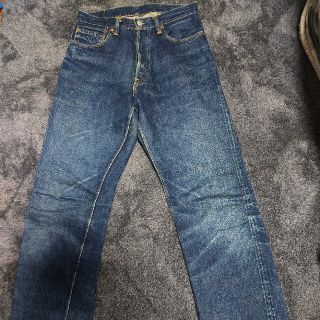 ウエアハウス(WAREHOUSE)の【色落ち極上レア品】ウエアハウス　1101　旧パッチ　W31  Ｌ34(デニム/ジーンズ)