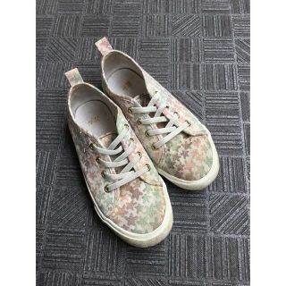 エイチアンドエイチ(H&H)のH&M ラメスニーカー　19.5cm(スニーカー)