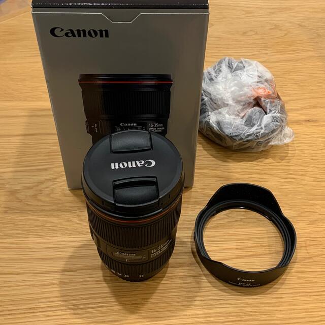 Canon - 【美品】Canon  交換レンズ EF16-35F4L IS USM