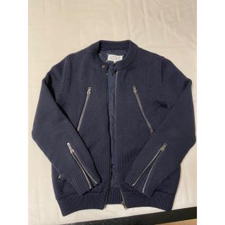 マルタンマルジェラ(Maison Martin Margiela)のマルジェラ　12AW ハの字　ニット　ライダース　売りたいです(ニット/セーター)