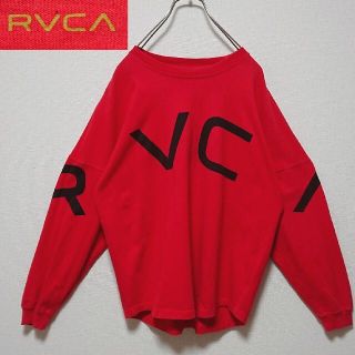 ルーカ(RVCA)のRVCA ルーカ フロント ビック プリント ロゴ メンズ スウェット(スウェット)