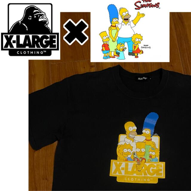 X large シンプソンズ　simpsons Simpson コラボ　Tシャツ