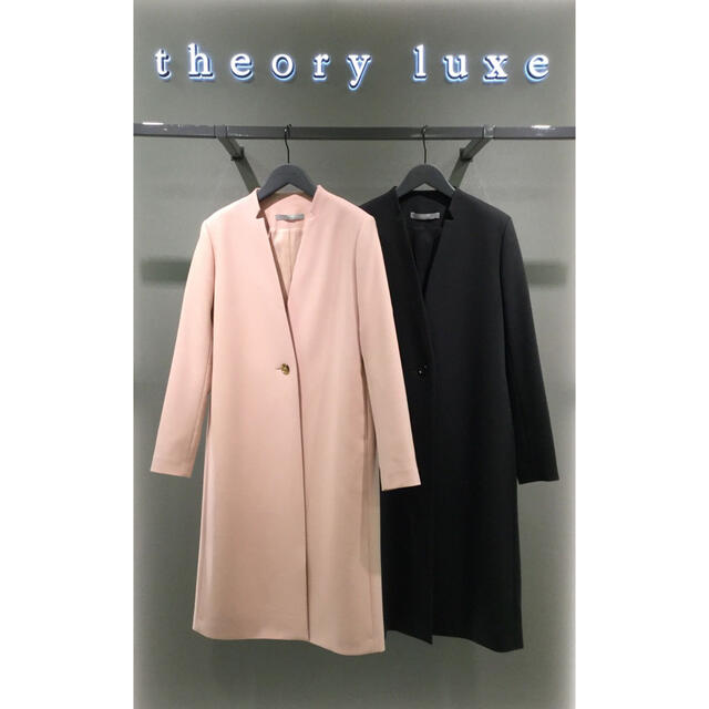 Theory luxe ウールストレッチコート