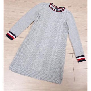 トミーヒルフィガー(TOMMY HILFIGER)のTOMMY HILFIGER ニットワンピース Sサイズ(ひざ丈ワンピース)