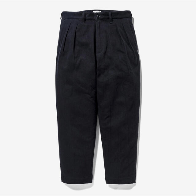 21AW WTAPS TUCK 01 TROUSERS S NAVY