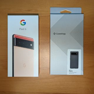 グーグルピクセル(Google Pixel)のGoogle Pixel 6 128GB Kinda Coral Orange(スマートフォン本体)