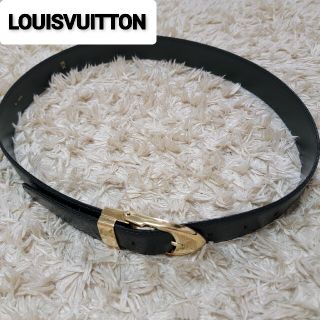 ルイヴィトン(LOUIS VUITTON)の【美品】LOUISVUITTON ルイヴィトン　タイガ　ベルト　ダークグリーン(ベルト)