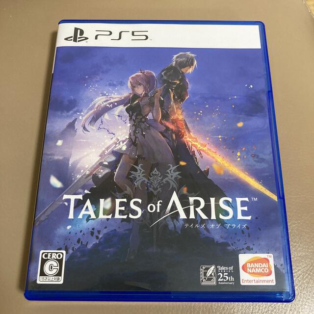 【特典未使用】テイルズ オブ アライズ PS5 エンタメ/ホビーのゲームソフト/ゲーム機本体(家庭用ゲームソフト)の商品写真