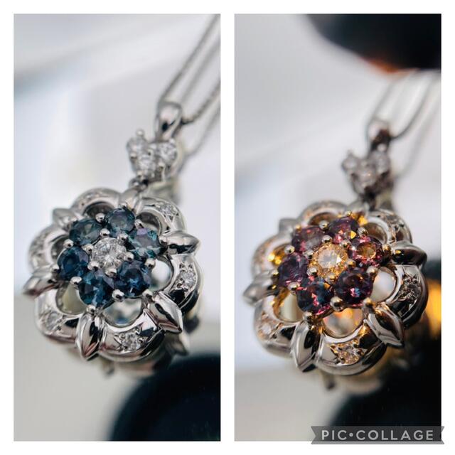 ⭐︎専用JJ116★高級大粒アレキサンドライト0.53ct Dptヘッド ソ付