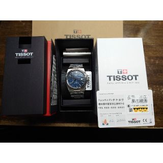 ティソ(TISSOT)のTISSOT PRX POWERMATIC オートマチック 新品　ブルー(腕時計(アナログ))