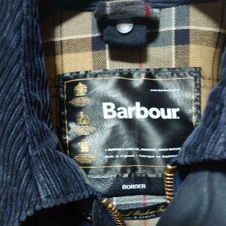 現行/Barbour Border  NAVY 42 新品