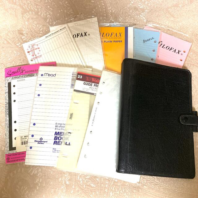 Filofax(ファイロファックス)のFilofax ファイロファックス 牛革 メンズのファッション小物(手帳)の商品写真