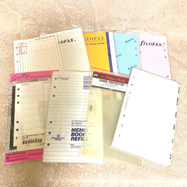 Filofax(ファイロファックス)のFilofax ファイロファックス 牛革 メンズのファッション小物(手帳)の商品写真