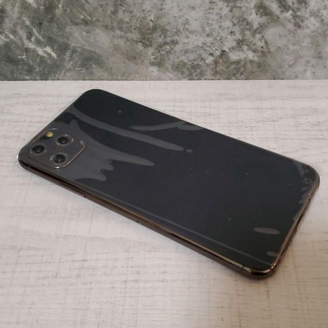 【モックアップ】iPhone 11 Pro Max スペースグレー スマホ/家電/カメラのスマホアクセサリー(その他)の商品写真