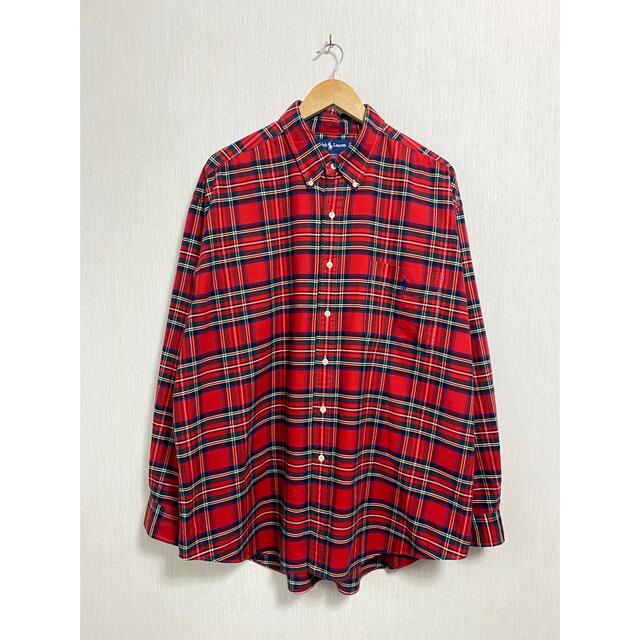 POLO RALPH LAUREN(ポロラルフローレン)の1990s Polo Ralph Lauren  BIGSHIRT ビッグ 春 メンズのトップス(シャツ)の商品写真