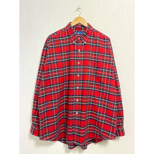 POLO RALPH LAUREN(ポロラルフローレン)の1990s Polo Ralph Lauren  BIGSHIRT ビッグ 春 メンズのトップス(シャツ)の商品写真