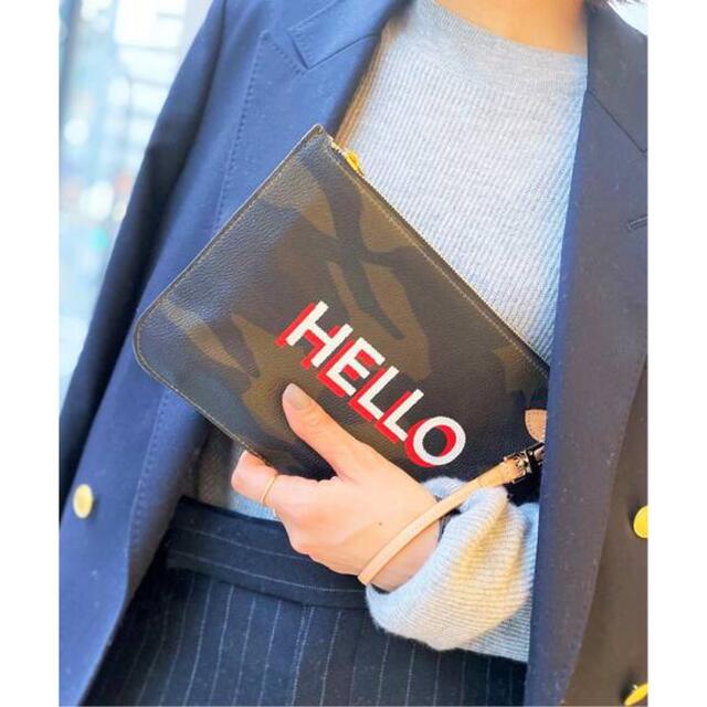 L'Appartement アパルトモン Hello Bonjour Pouch