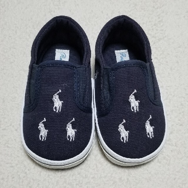 Ralph Lauren(ラルフローレン)のラルフローレン　ベビー　ファーストシューズ キッズ/ベビー/マタニティのベビー靴/シューズ(~14cm)(スリッポン)の商品写真