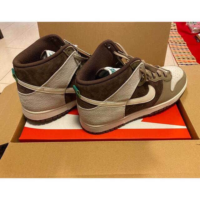 Nike Dunk High PRM "Light Chocolate"