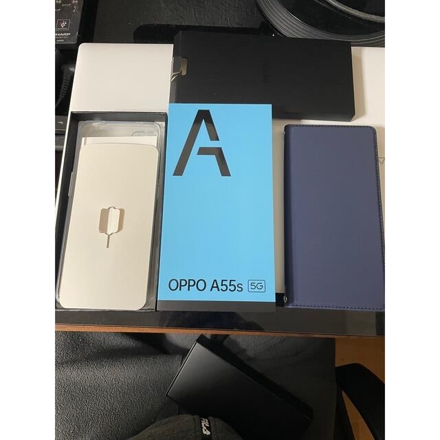 OPPO A55s 5G 【専用ケース、フィルム付き】