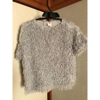 ザラ(ZARA)のZARA ニット　グレーシルバー　160(ニット)