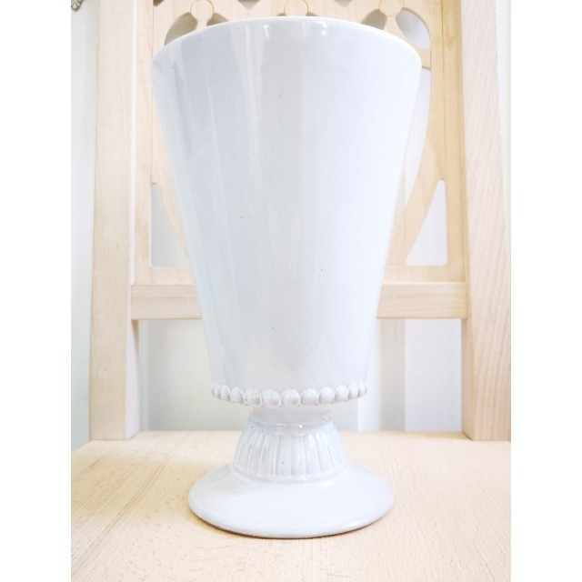 3点セットH&MHOMEフラワーベース+プランターカバーセラミック陶器花瓶植木鉢