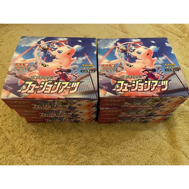 フュージョンアーツ6BOX ポケモンカード