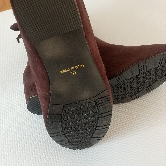 新品未使用品 ブーツ ブラウン レディースの靴/シューズ(ブーツ)の商品写真