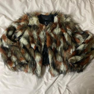 フォーエバートゥエンティーワン(FOREVER 21)の★fur mini jacket☆(毛皮/ファーコート)