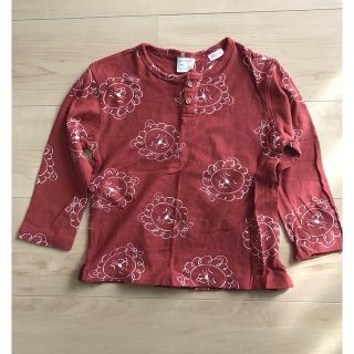 ザラ(ZARA)のザラベビー　ザラ　ZARA ライオン　長袖Tシャツ(Tシャツ/カットソー)